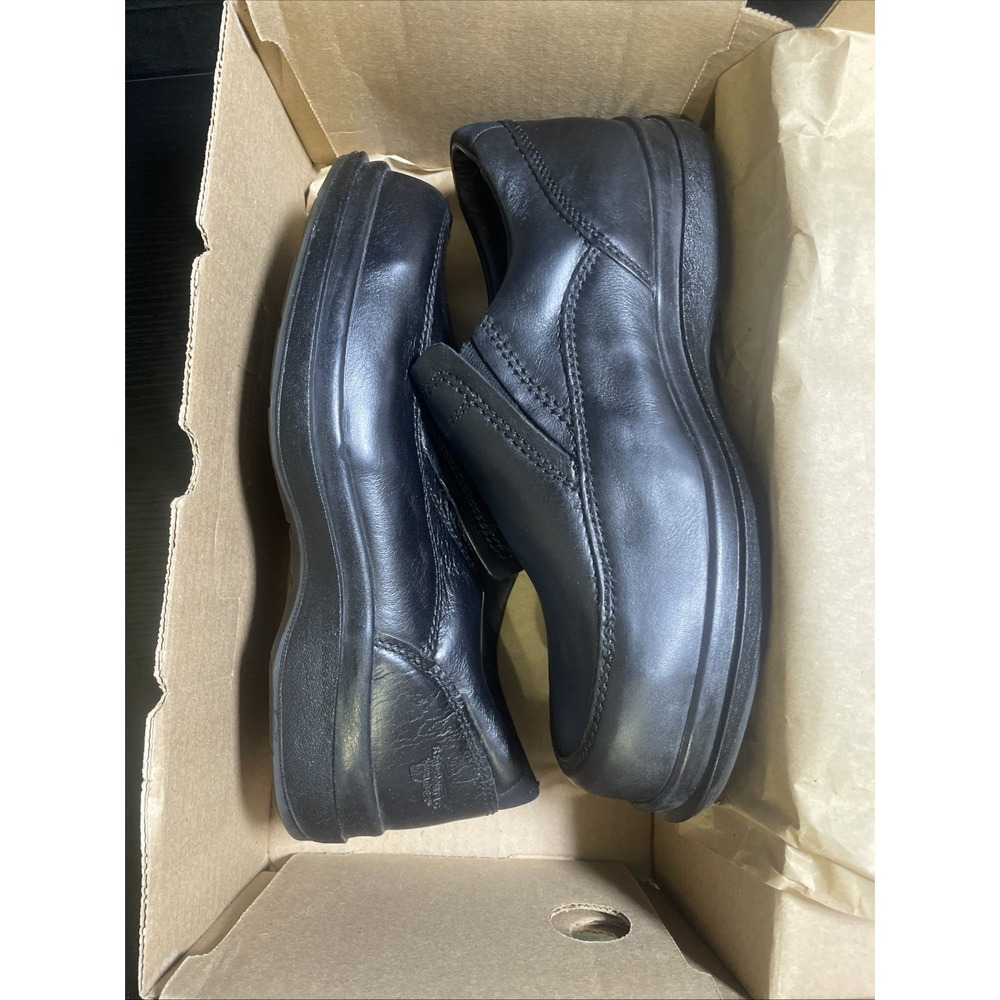 Red Wing 6646 Mens 8.5 H Black Leather Safety Toe EH Work Shoes New Box
